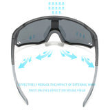 Polarized Sports Sunglasses for Men and Women, Fishing Baseball Running Cycling Mountain Sun Glasses UV Protection