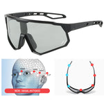 Polarized Sports Sunglasses for Men and Women, Fishing Baseball Running Cycling Mountain Sun Glasses UV Protection