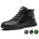 Steel Toe Boots for Men Women Comfortable Lightweight Work Slip Resistant Safety Shoes Puncture Proof Indestructible Construction Sneakers