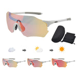 Polarized Sports Sunglasses for Men Women Youth Baseball Cycling Running Softball Biking Glasses