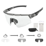 Photochromic Cycling Glasses Men Women Mountain Bike Sunglasses Clear MTB Bicycle Riding