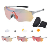 Polarized Sports Sunglasses for Men Women Youth Baseball Cycling Running Softball Biking Glasses