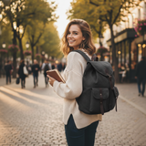 Backpack for Women, 16 Inch Laptop Travel Purse Large Capacity Computer Bag, Casual Daypack Nurse College Bookbag for School