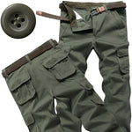 Men's Tactical Cargo Pants Lightweight Outdoor Hiking Work Casual Trousers