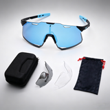 Polarized Sports Sunglasses for Men Women Driving Fishing Cycling Mountain Bike UV400 Protection
