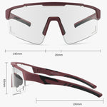 Photochromic Cycling Glasses Men Women Mountain Bike Sunglasses Clear MTB Bicycle Riding