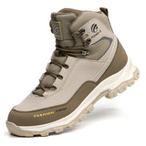 Waterproof Steel Toe Boots for Men Comfortable Mens Safety Work  Indestructible Shoes Lightweight Non Slip Puncture Resistant Industrial Construction Boot