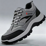 Steel Toe Shoes for Women Men Non Slip Work Sneakers Indestructible Lightweight Breathable Construction Sneakers Puncture Proof Ergonomic Design