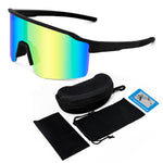 Polarized Sports Sunglasses for Men Women, Cycling Glasses UV Protection Mountain Biking Glasses for Fishing Running