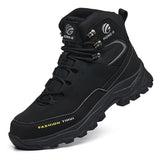 Waterproof Steel Toe Boots for Men Comfortable Mens Safety Work  Indestructible Shoes Lightweight Non Slip Puncture Resistant Industrial Construction Boot