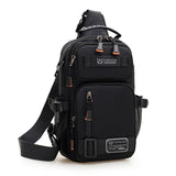 Sling Backpack Crossbody Sling Bag for Men, Chest Bag Daypack Fanny Pack Cross Body Bag for Outdoors Hiking Traveling