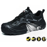 Steel Toe Shoes for Men Women Comfortable Lightweight Work Safety Sneakers Slip Resistant Indestructible Construction