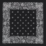 12 Pcs Cowboy Bandanas for Men Women Assorted Paisley Pattern Handkerchiefs 22 x 22 Inch Kids Headwrap Scarfs