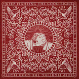 12 PCS Colored Bandana for Women Men Paisley Square Cowboy Multi-purpose Headband Hair Scarf Handkerchief Head Wrap