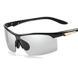 Sports Polarized Sunglasses for Men Women Aluminum-Magnesium Frame for Running Baseball Driving Fishing Cycling UV400 Protection