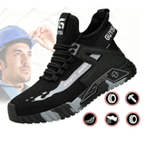 Steel Toe Shoes for Men Women Lightweight Safety Work Comfortable Steel Toe Sneakers Slip Resistant Warehouse Industry