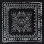 12 Pcs Cowboy Bandanas for Men Women Paisley Pattern Handkerchiefs 22 x 22 Inch Headwrap Scarfs