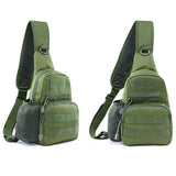 Outdoor Tactical Shoulder Backpack, Military Crossbody Chest Portable Sling Bag for Men Women