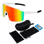 Polarized Sports Sunglasses for Men Women, Cycling Glasses UV Protection Mountain Biking Glasses for Fishing Running