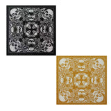 12 Pcs Bandanas Multi-Purpose Bandanas Paisley Cowboy Polyester Headbands 22x22 inch