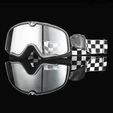 Motorcycle Dirt Bike Goggles Windproof ATV Riding Ski Racing Glasses