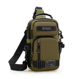 Sling Backpack Crossbody Sling Bag for Men, Chest Bag Daypack Fanny Pack Cross Body Bag for Outdoors Hiking Traveling