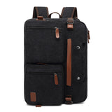 3 in 1 Laptop Backpack Multi-Functional Business Briefcase Crossbody Shoulder Computer Convertible Messenger Bag Travel for Men Women