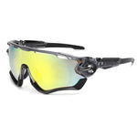 Polarized Sports Sunglasses for Men and Women, Fishing Cycling Mountain Bike Baseball Glasses with UV Protection