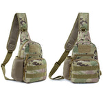 Outdoor Tactical Shoulder Backpack, Military Crossbody Chest Portable Sling Bag for Men Women