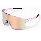 Polarized Sports Sunglasses for Men Women, UV400 Protection Sun Glasses for Cycling Running