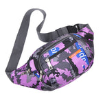 Fanny Pack Men Women Crossbody Waist Belt Bag for Travel Walking Running Hiking Cycling