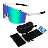 Polarized Sports Sunglasses for Men Women, Cycling Glasses UV Protection Mountain Biking Glasses for Fishing Running