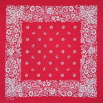 12 Pcs Cowboy Bandanas for Men Women Assorted Paisley Pattern Handkerchiefs 22 x 22 Inch Kids Headwrap Scarfs