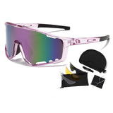 Polarized Sport Sunglasses for Men and Women, Ideal for Driving Fishing Cycling Running UV Protection