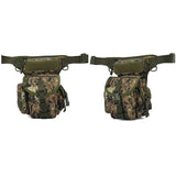 Drop Leg Bag Tactical Thigh Pouch Carry Military Fanny Tool  Pack MOLLE Panel for Rig Outdoor Bike Cycling Hiking