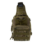 Tactical Shoulder Military Sling Daypack Backpack Carry Bag for Range Travel Hiking Outdoor Sports