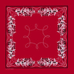 12 Pcs Cowboy Bandanas for Men Women Paisley Pattern Handkerchiefs 22 x 22 Inch Headwrap Scarfs