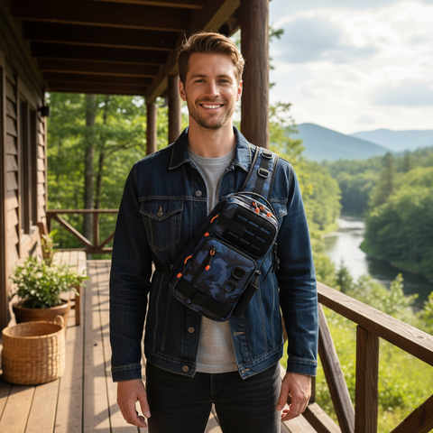 Outdoor Tactical Bag Backpack, Military Sport Bag Pack Sling Shoulder Tactical Bag for Every Day Carry