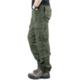 Men's Tactical Cargo Pants Water Resistant Lightweight Hiking Pants Outdoor Work Pants with 8 Pockets