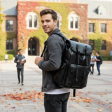 Stylish Laptop Backpack for Men Purse College Daypack Work Travel Bag