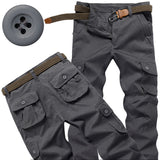 Men's Tactical Cargo Pants Lightweight Outdoor Hiking Work Casual Trousers