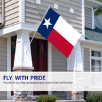 Fly Breeze 3 X 5 Ft Flag Texas Flag Polyester Durable Nylon for Home