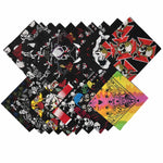 12 Set Patterned Bandana Cotton Paisley Headbands Cowboy Handkerchiefs for Men and Women