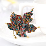 Vintage Maple Leaf Brooch Christmas Party Valentine's Day Gift For Wife Mom