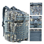 Military Tactical Backpacks Molle Army Assault Pack 3 Day Bug Out Bag Hiking Assault Trekking Rucksack