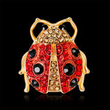 Fashion Seven Star Ladybug Brooch Christmas Party Valentine's Day, Gift For Wife Mom