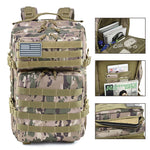 Military Tactical Backpack Large Military Pack Army 3 Day Assault Pack Molle Bag Rucksack