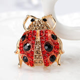 Fashion Seven Star Ladybug Brooch Christmas Party Valentine's Day, Gift For Wife Mom