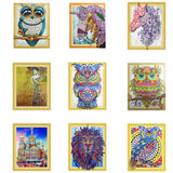 5D Diamond Painting Kits for Adults DIY Full Round Drill Crystal Rhinestone Embroidery by Number Kits for Home Wall Decor 18.5 x 22.4 Inches