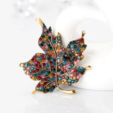 Vintage Maple Leaf Brooch Christmas Party Valentine's Day Gift For Wife Mom